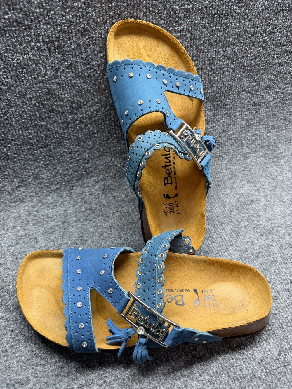 Betula by Birkenstock "Krystle" Rhinestone Sandals